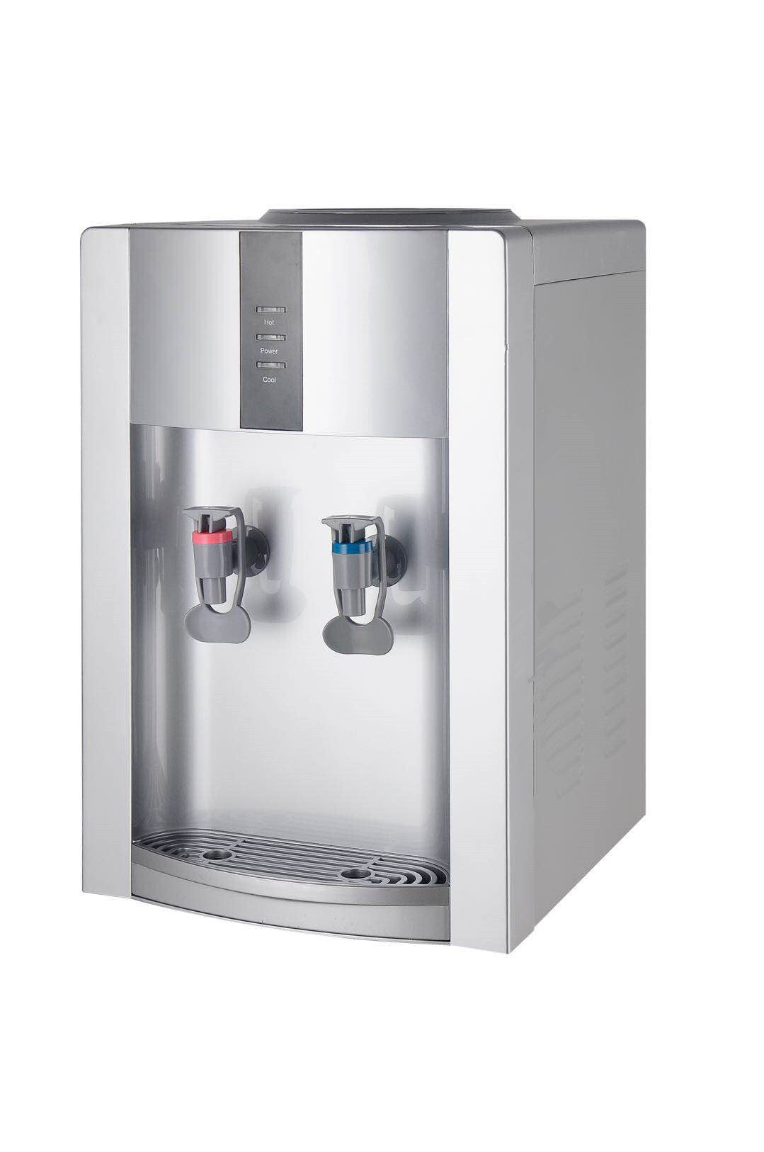 Desk Top Hot & Cold Water Dispenser (Silver)