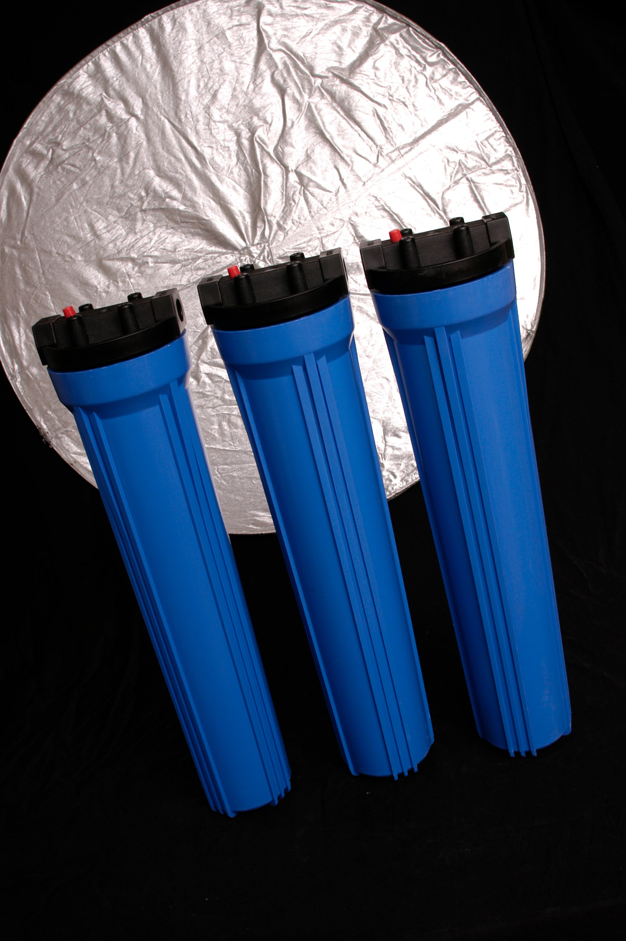 3-Stage, 20" Inch Slim Water Purifier Including 3 x 20 inch  Slim Filter Cartridges.