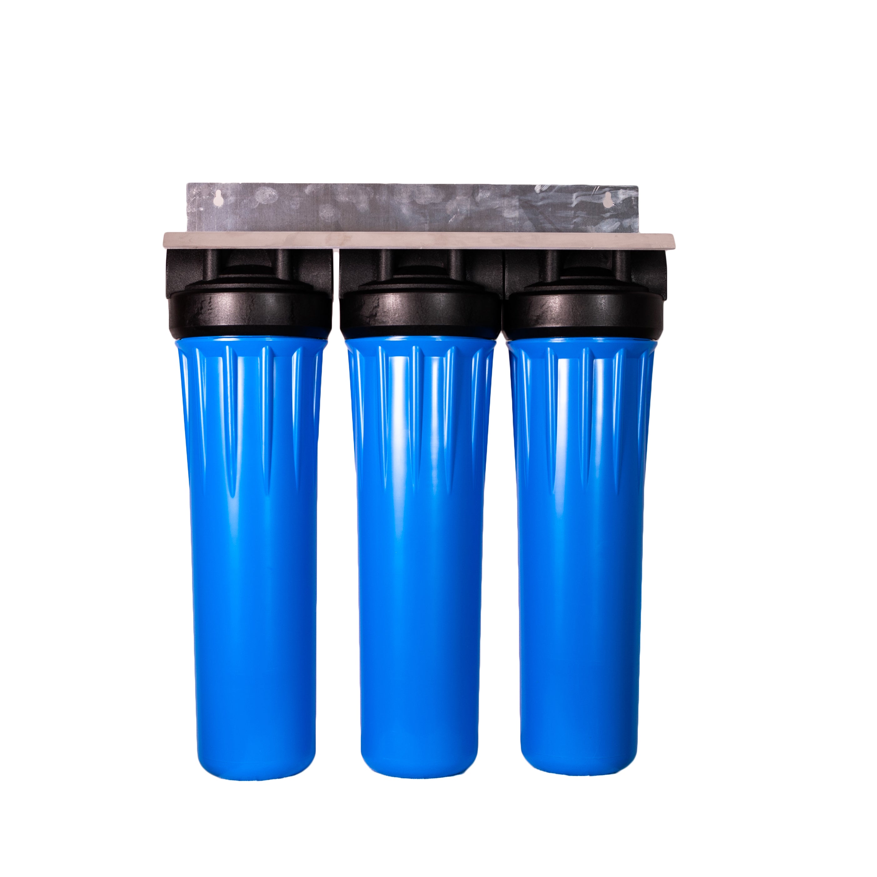 Triple Big Blue Water Purifier with Wall Bracket, Including 3 x ECO - range Filter Cartridges