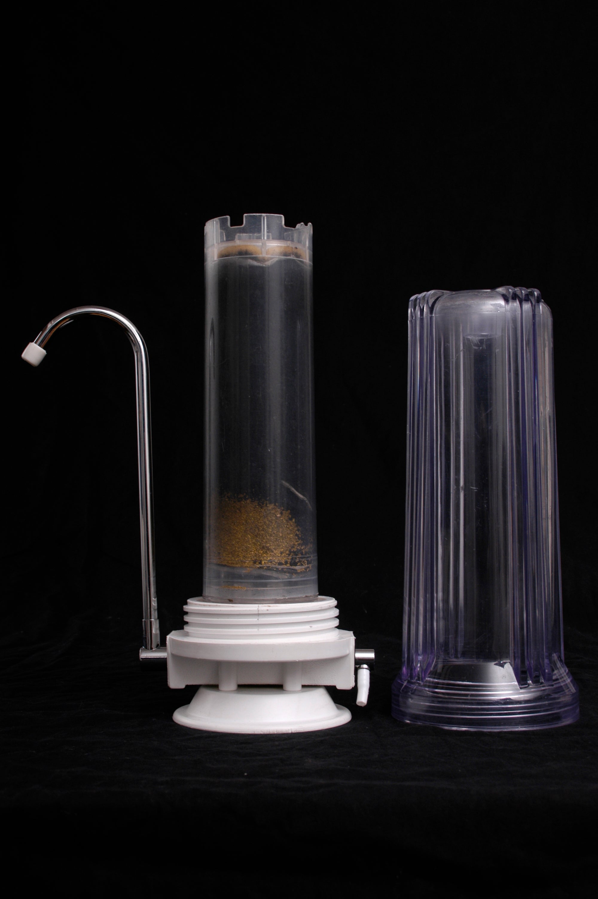 Glacier Single Counter Top Water Purifier with KDF&GAC Filter Cartridge