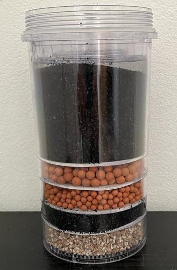 Glacier - 12l OVAL PVC Gravity Feed Water Filtration System