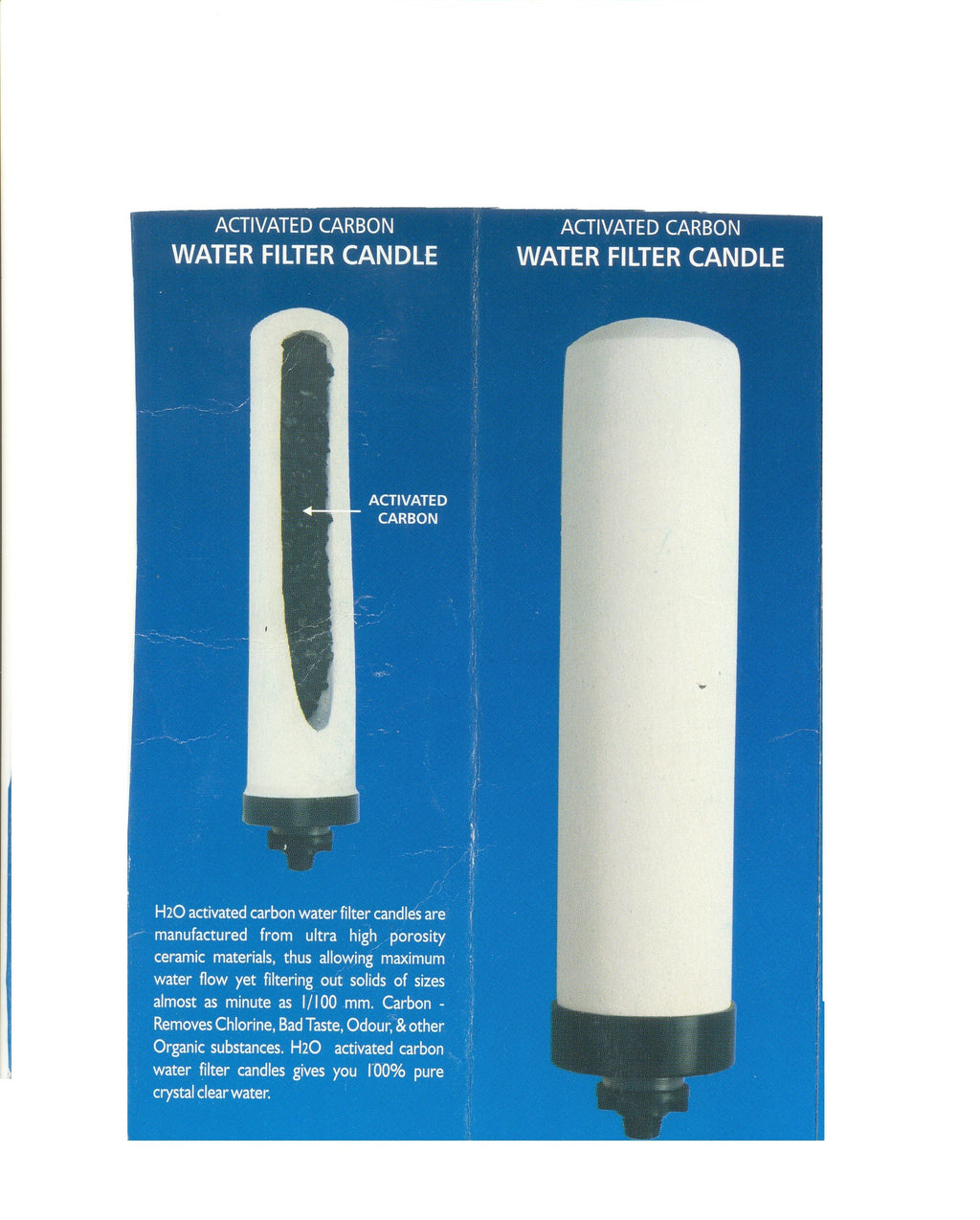 6" Doulton - SuperSterasyl Ceramic Candle Filter