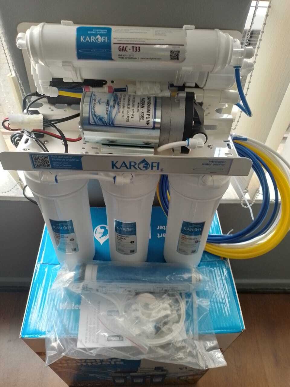 5 stage - Reverse Osmosis Water Filter System With Booster Pump