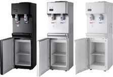 Floor Standing Hot & Cold Water Dispenser with Storage Compartment